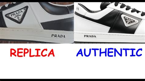 how to spot a fake prada sneakers|how to authenticate Prada.